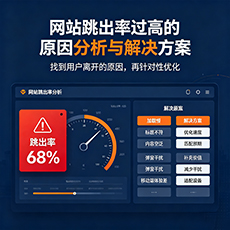 自流井建站-网站跳出率过高的原因分析与解决方案