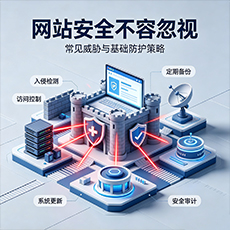 自流井建站-网站安全不容忽视:常见威胁与基础防护策略