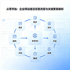 自流井建站-从零开始:企业网站建设完整流程与关键要素解析