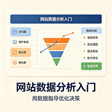 自贡建站-网站数据分析入门：用数据指导优化决策